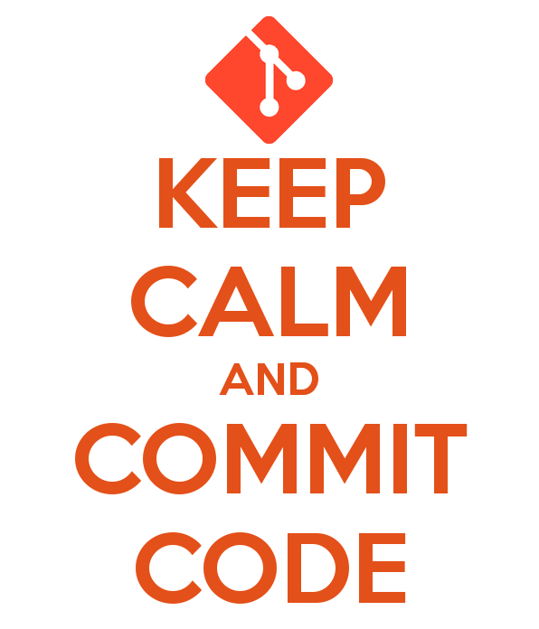 keep calm and use git